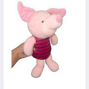 Pink Plush Piglet Toy